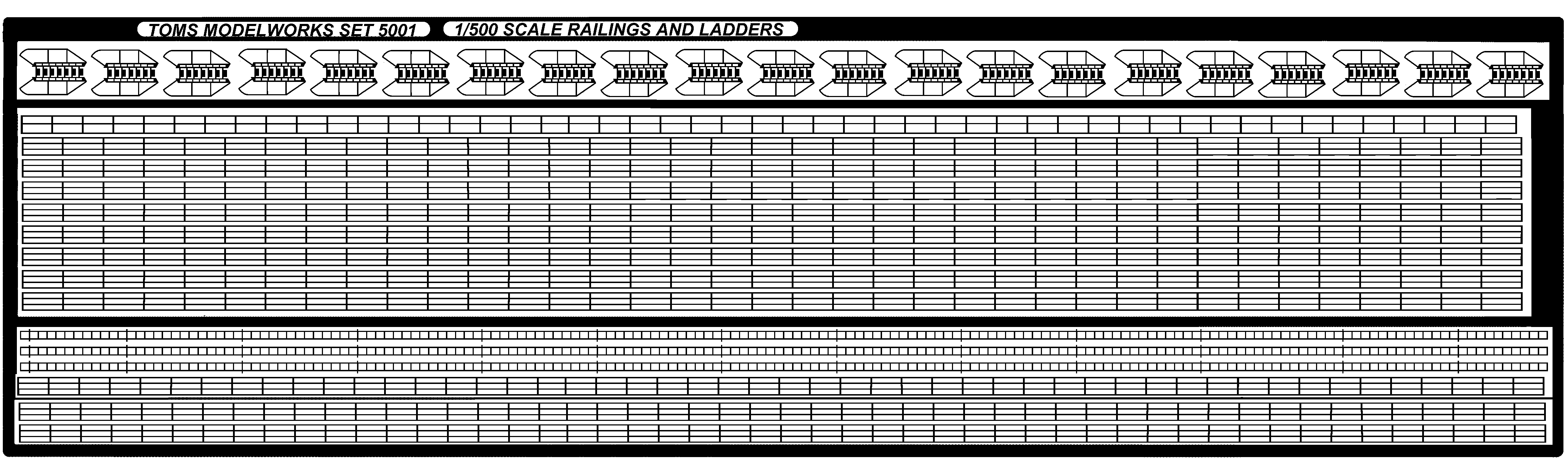#5001 3 BAR RAILS
